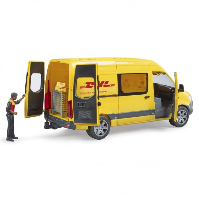 Bruder Mercedes-Benz Sprinter DHL mit Fahrer