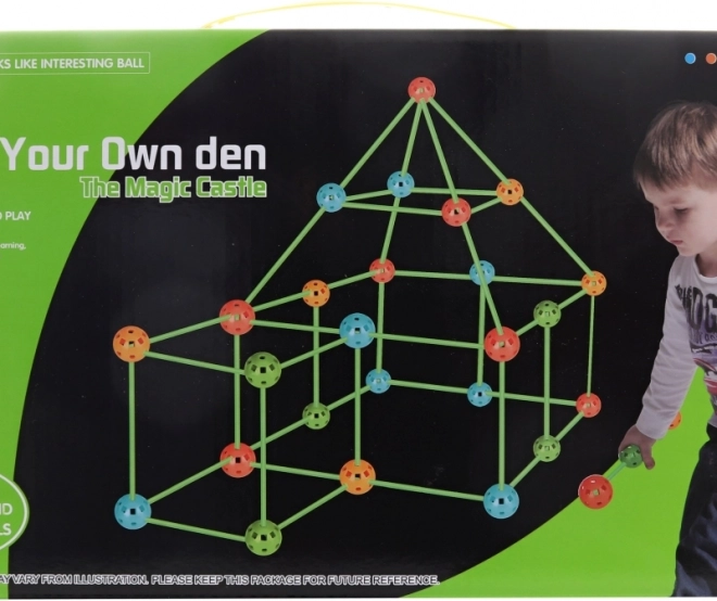 Kreatives Kunststoff-Bauset für Kinder