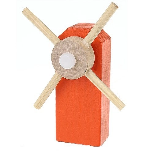 Buntstift-Holzdomino-Set für Kinder