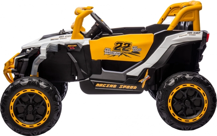 Stabile Fahrt dank breiter Räder