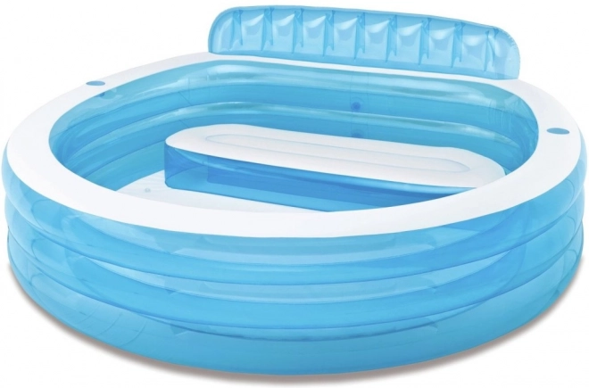 Aufblasbarer Pool Mit Sitzbereich