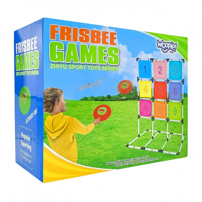 Woopie Geschicklichkeitsspiel Zielwerfen XXL Frisbee