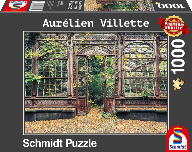 Schmidt Puzzle Überwachsene Bogenfenster 1000 Teile