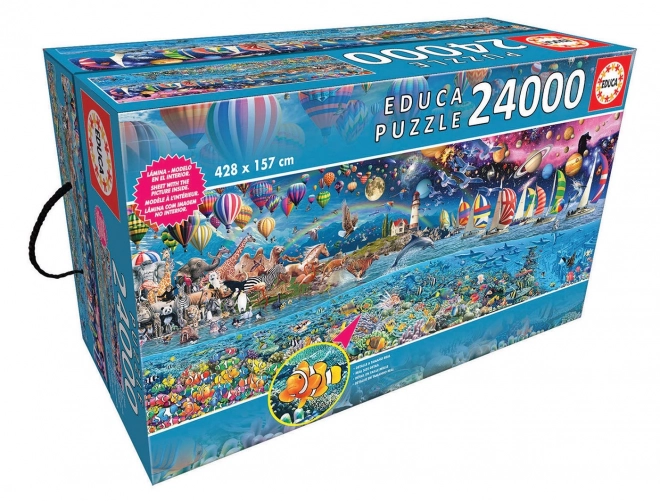 EDUCA Puzzle Leben 24000 Teile