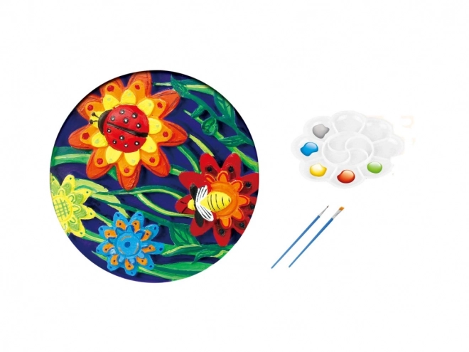 3D Blumen Malset