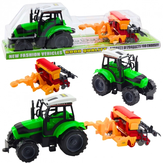Traktor mit Sämaschine Spielset