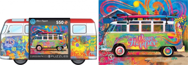 Volkswagen Wave Hopper Puzzle in Blechdose