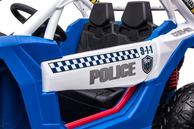 Kinder Polizeifahrzeug mit Akku 4x4 Buggy XB-2118