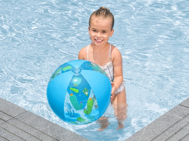 Bestway Leichte Aufblasbare Strandball Kaktus 51cm