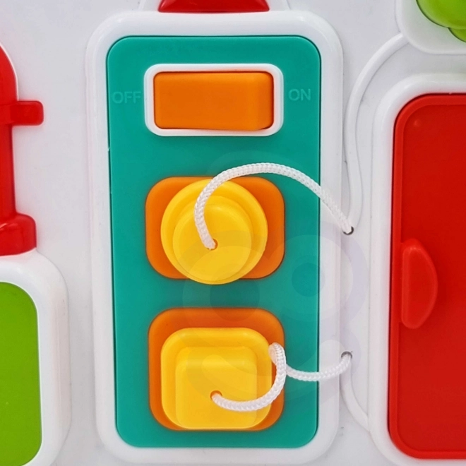 Kinder Lernspielzeug Küche mit Uhr und Licht- und Soundeffekten Montessori