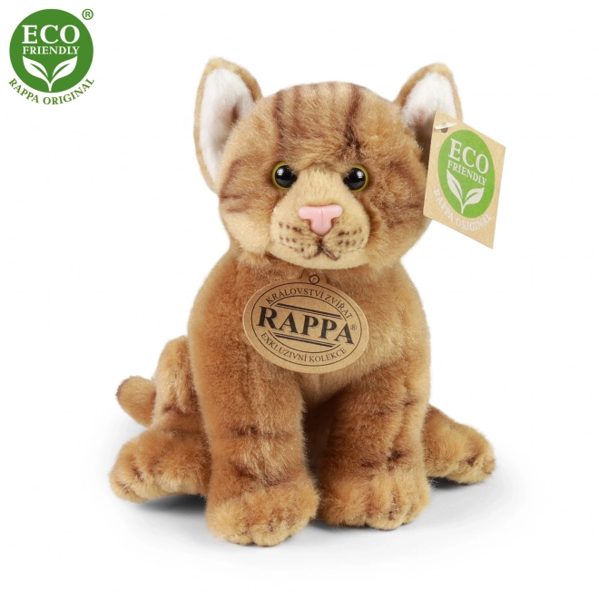 ECO-FRIENDLY Plüschkatze sitzend 20 cm