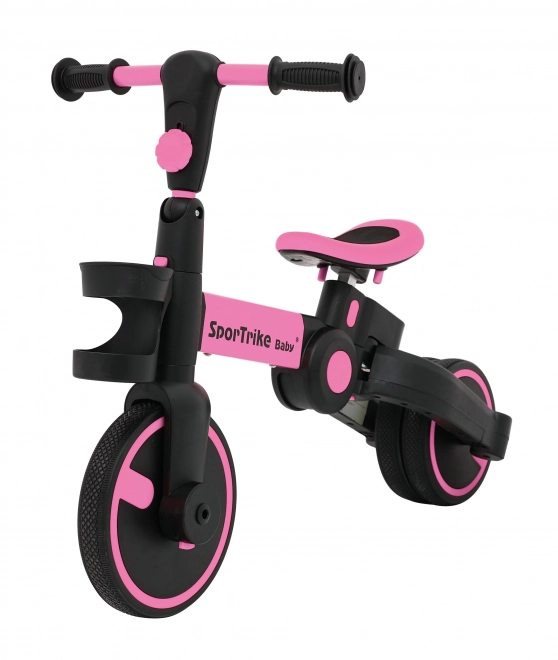 Dreirad Happy Bike 3-in-1 Sportrike Rosa