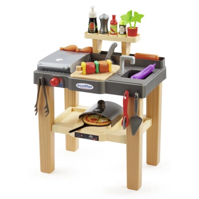 Sommerküche mit Pizzaofen