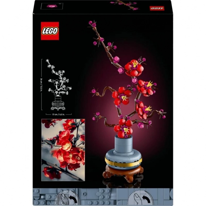 LEGO Icons Blumenvase Pflaumenblüte