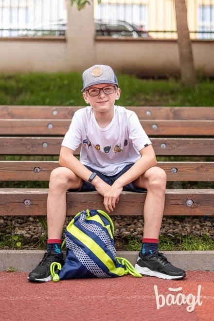 BAAGL Beutel für Schuhe Neon