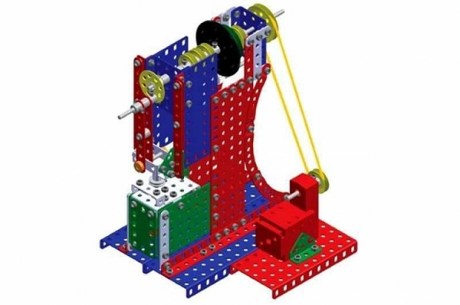 Großer Baukasten MERKUR 8 mit 130 Modellen