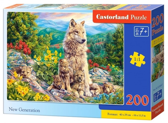 Puzzle 200 Teile New Generation