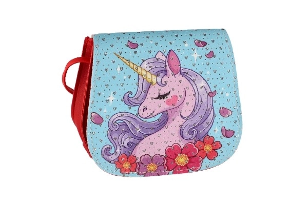 Einhorntasche mit Glitzersteinen