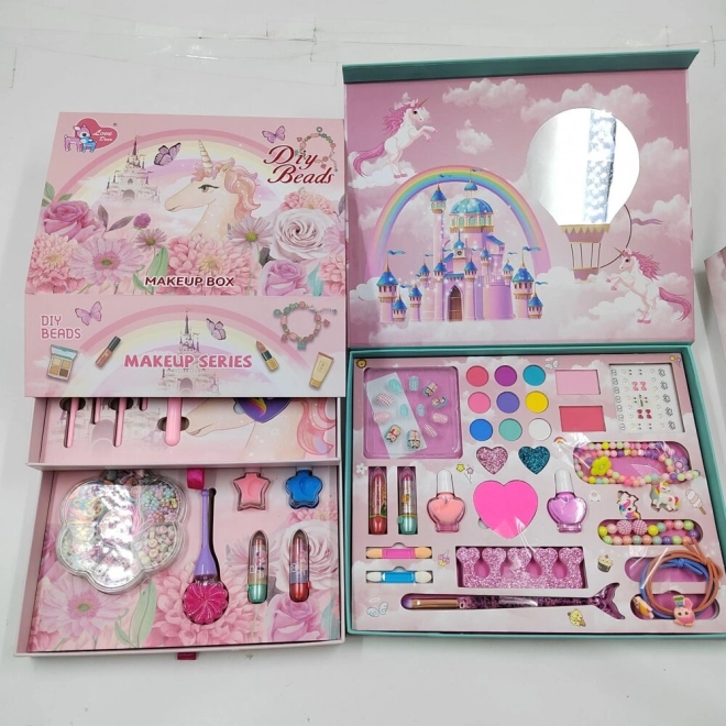 3-in-1-Make-up Schmuckkasten Set für Kinder