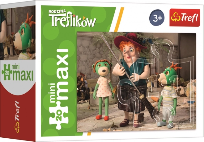 Treflíci Mini Maxi Puzzle mit Tante 20 Teile