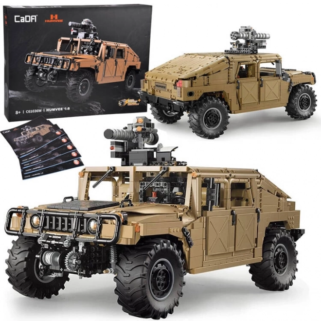 Großes Humvee Konstruktions-Set im Maßstab 1:18