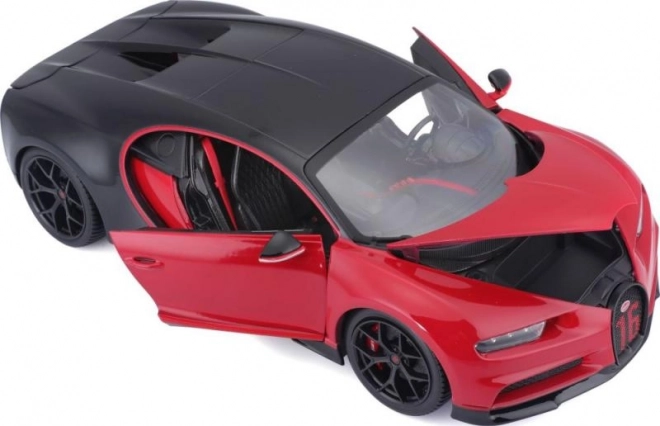 Bburago Bugatti Chiron Sport Modellauto 1:18 Rot