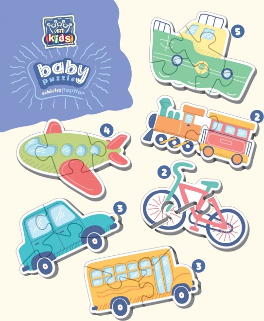 Baby Puzzle Verkehrsmittel