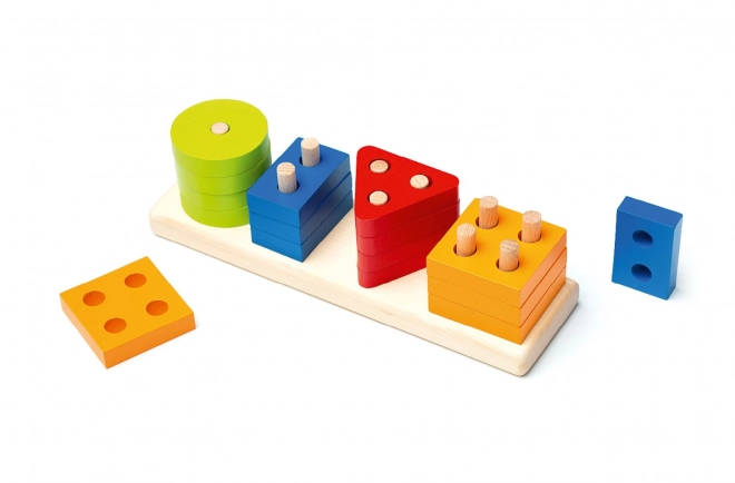 Cubika Formsortierspiel Holzpuzzle