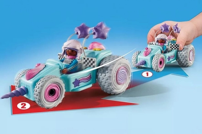 Playmobil Funstars Rennset Einhorn