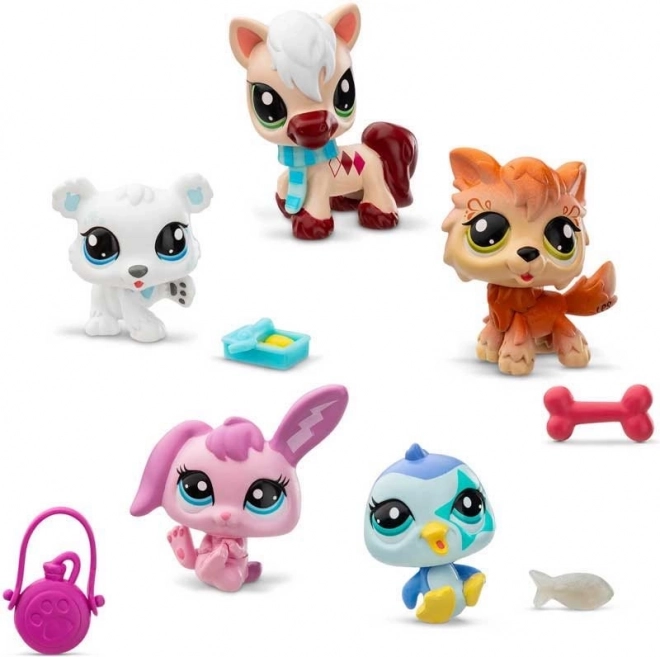 Hasbro Littlest Pet Shop Wintertiere Set