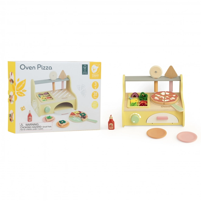 Holz-Pizzaofen für Kinder von Classic World