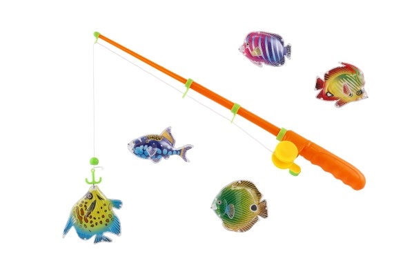 Magnetisches Fangen mit 39-cm-Angelrute