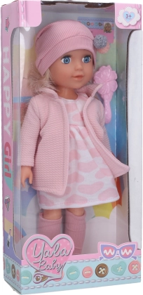 Puppe mit Kamm 35 cm