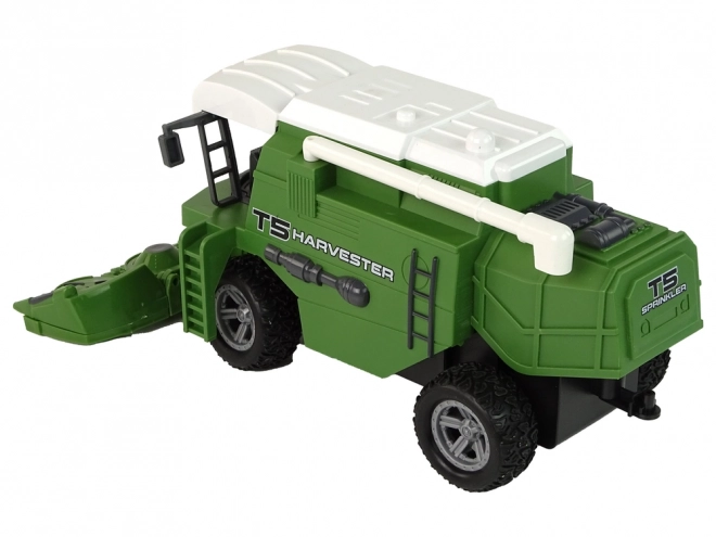 Ferngesteuerter Landwirtschaftlicher Mähdrescher 29 cm Grün