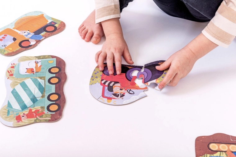 Lernen durch Spiel: Motorik und Logik