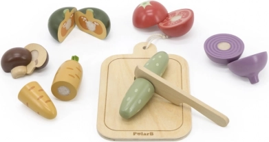 Holz-Set zum Schneiden von Gemüse für Kinder