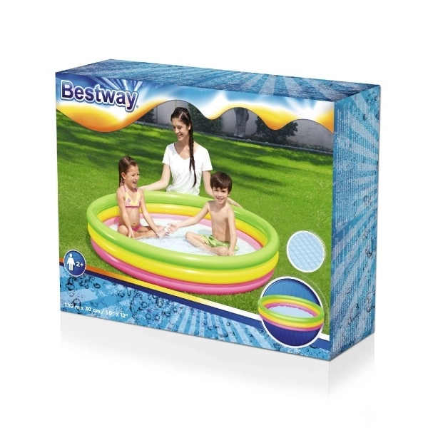 Aufblasbarer Regenbogen Pool 152cm