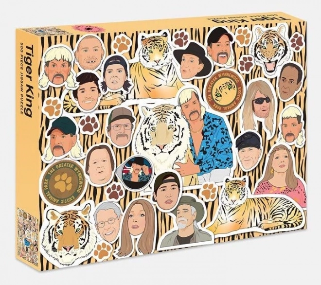 Puzzle Tigerkönig 500 Teile SMITH STREET
