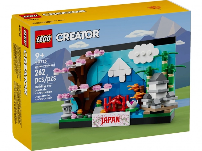 Postkarte aus Japan LEGO