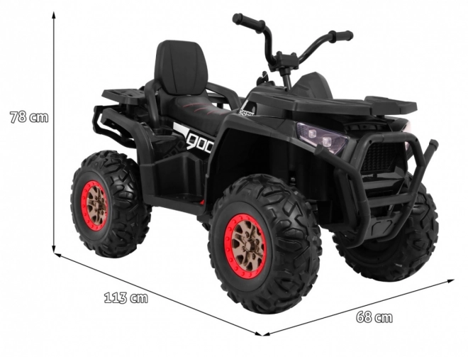 Desert Black ATV Quad