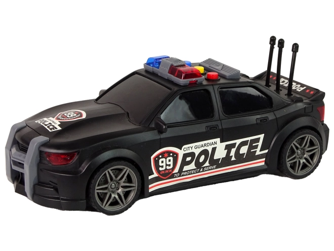 Detailliertes Polizeidesign