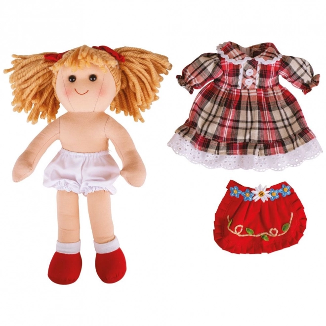 Stoffpuppe Mandie 34 cm von Bigjigs Toys