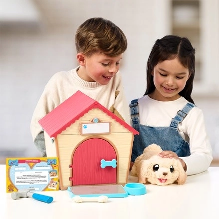 Interaktive Plüschfigur Little Live Pets Hund mit Haus