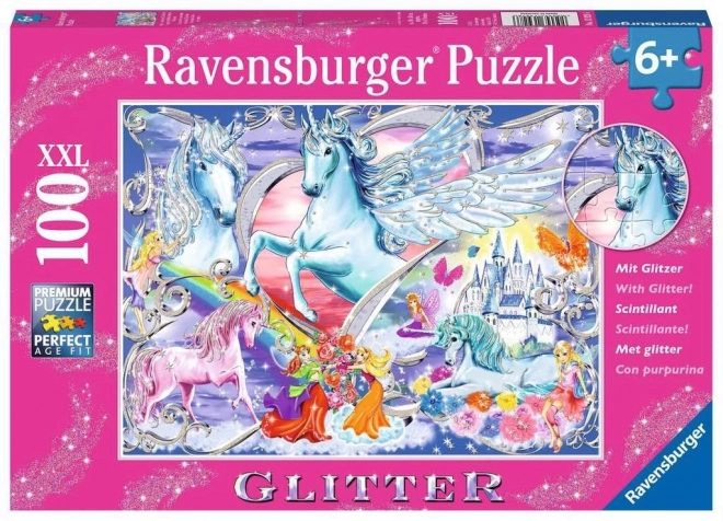 Ravensburger Glitzerpuzzle Pferdetraum XXL 100 Teile