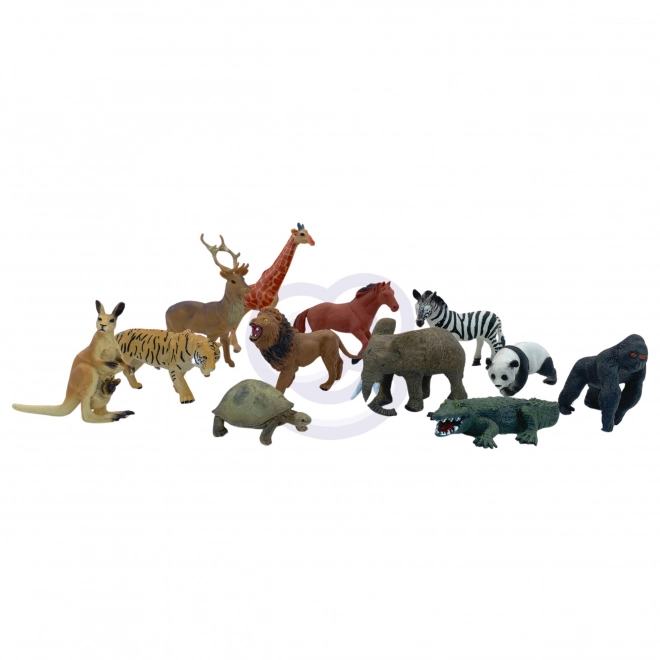 Woopie safari figura-set mit mattestück
