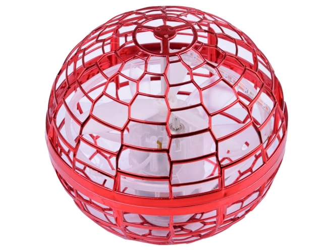 Leuchtende RC UFO Fliegende Kugel – Rot