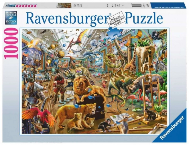 Ravensburger Puzzle Chaos in der Galerie 1000 Teile