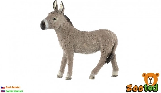 Hausesel Zooted Plastik 9 cm im Beutel