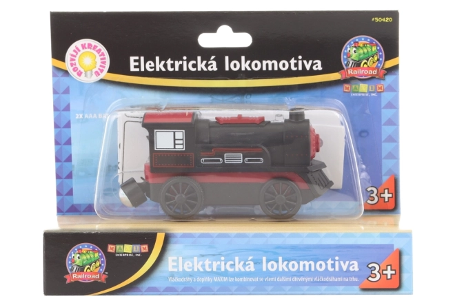 Elektrische Lokomotive Schwarz