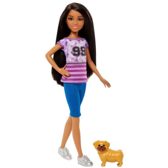 Barbie Puppe Ligaya mit Hund